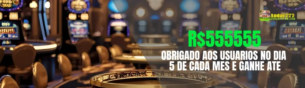 ANDAR777 Caça Níqueis banner