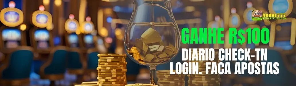 ANDAR777 Promoções banner